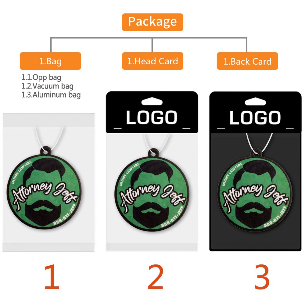 2024 custom design your own car air freshener vent car fragrance new car scent hanging