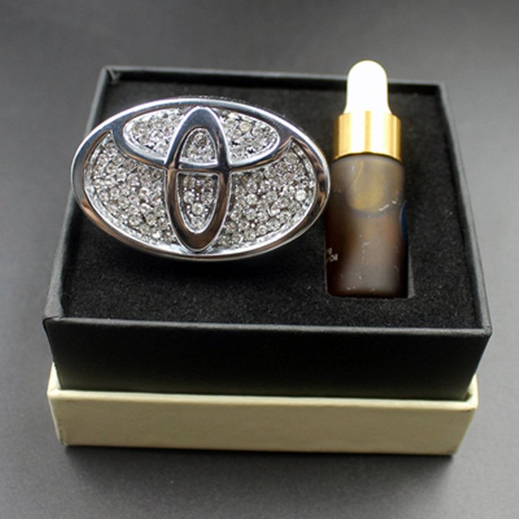 New Design Luxury Interior Vehicle Perfume Diffuser Vent Clip Diffuser Car Air Freshener for Cars High-end Packaging In Stock