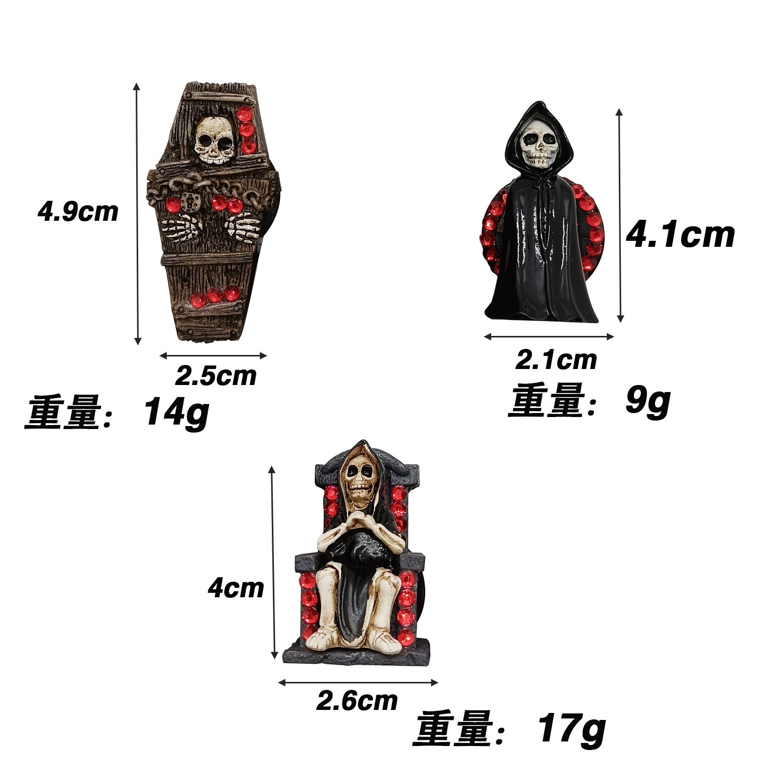 Creative resin ornaments skull car aromatherapy car air outlet gift car interior decoration new product