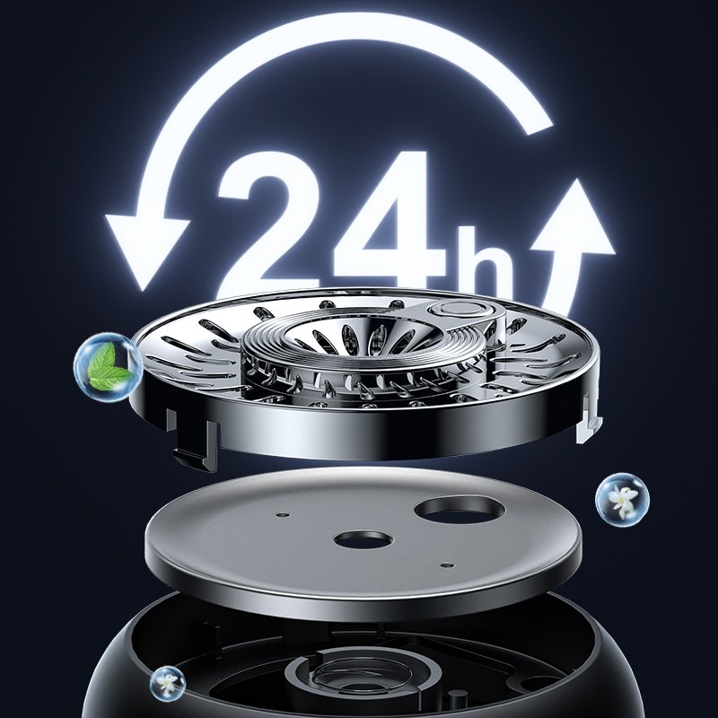 2023 New USB Aroma Oil Diffuser Aromatherapy Cool Mist Mini Humidifier Air Purifier 4 Control Mode Led Light for Luxury Car Oem