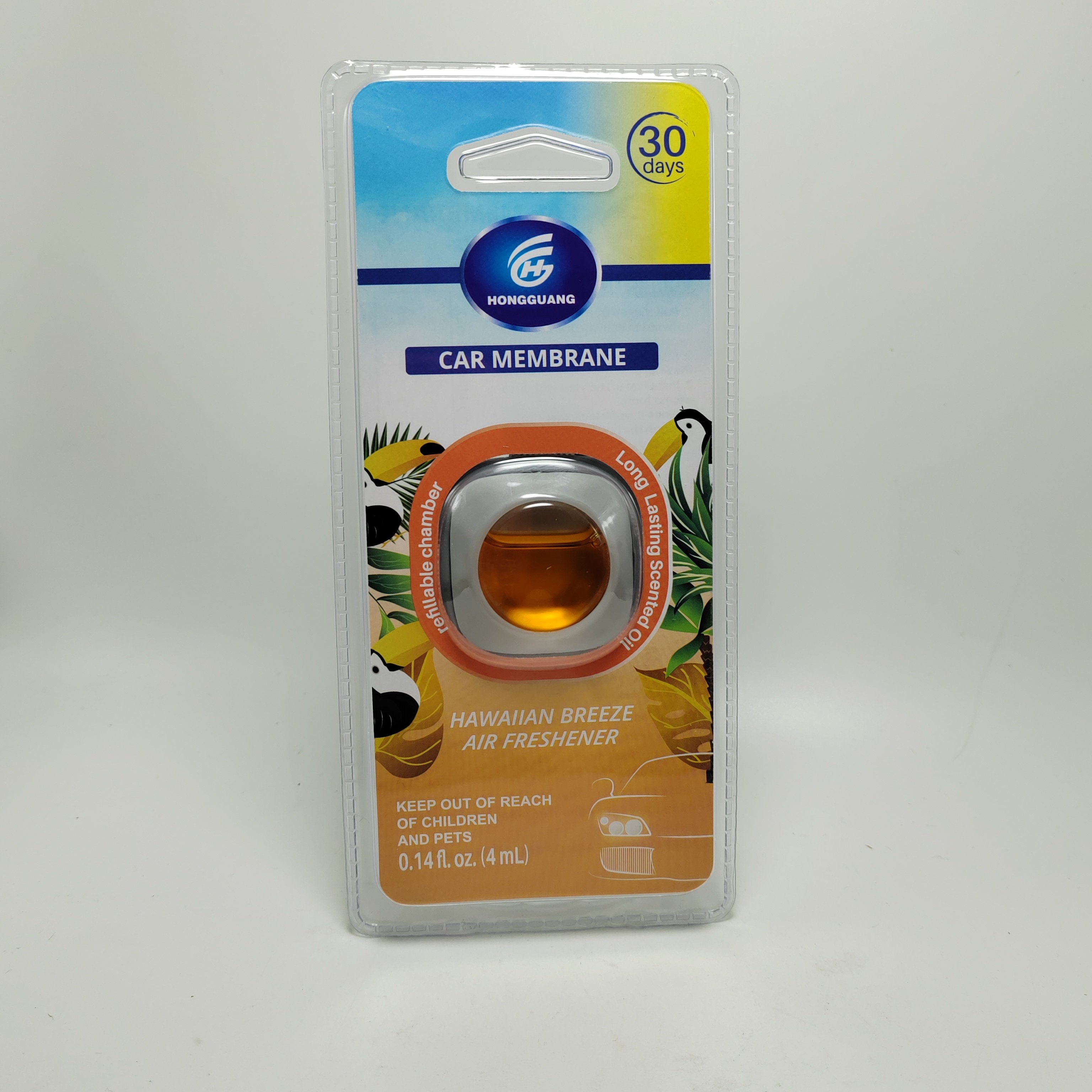 Modern Custom Car Air Freshener with Long-Lasting Ocean Aroma Diffuser High Capacity Liquid Perfume Clip Vent for Cars