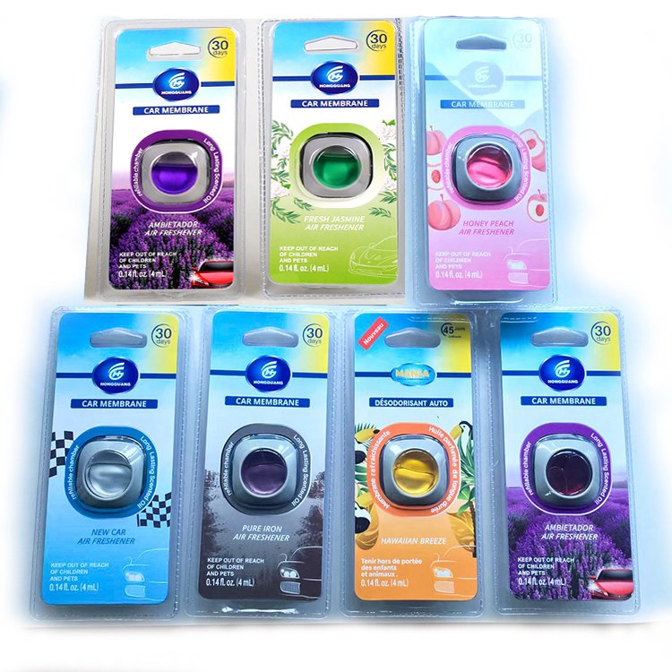 Modern Custom Car Air Freshener with Long-Lasting Ocean Aroma Diffuser High Capacity Liquid Perfume Clip Vent for Cars