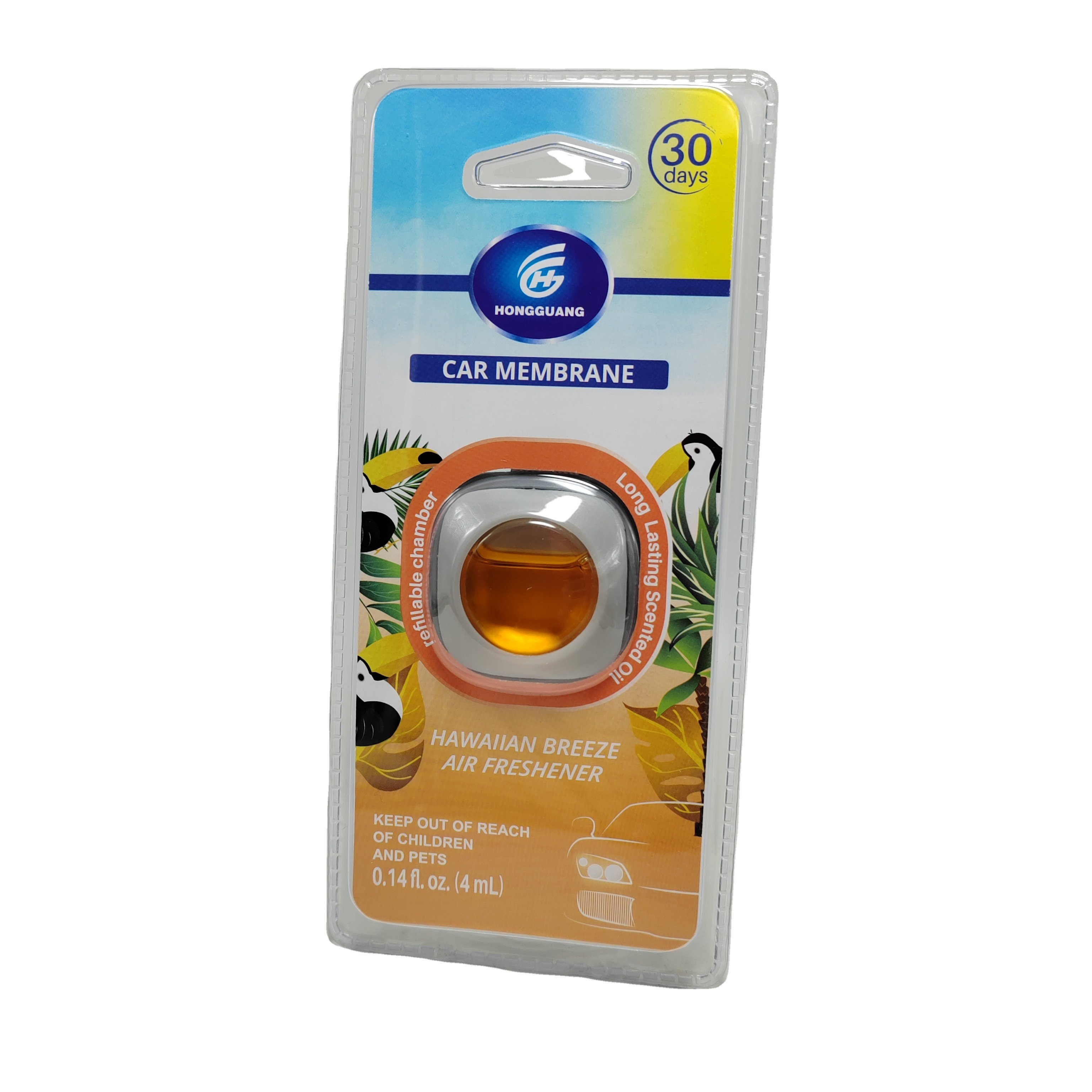 Modern Custom Car Air Freshener with Long-Lasting Ocean Aroma Diffuser High Capacity Liquid Perfume Clip Vent for Cars