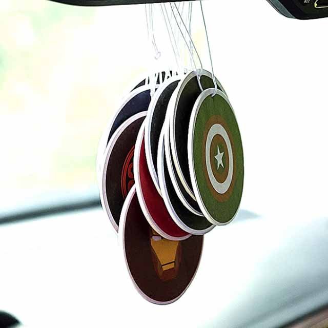 Wholesale Custom Logo Hanging Perfume Card Scented Paper Car Air Fresheners