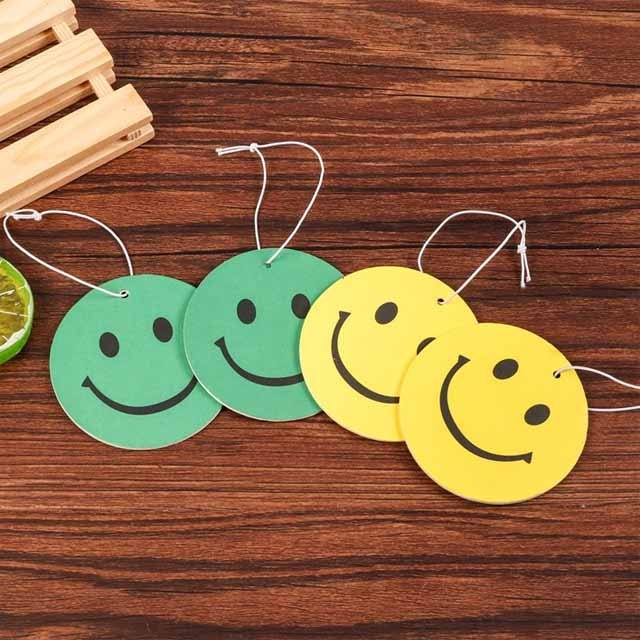 Wholesale Custom Logo Hanging Perfume Card Scented Paper Car Air Fresheners