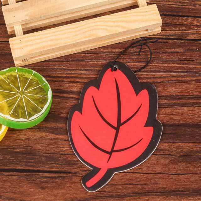 Wholesale Custom Logo Hanging Perfume Card Scented Paper Car Air Fresheners