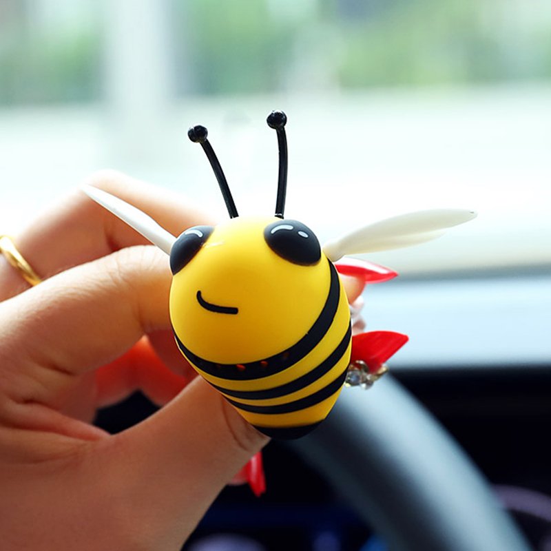 Car Air Freshener Creative Bee Vent Clip Air perfume Car Auto Aroma Diffuser Car Accessories Gifts Toys