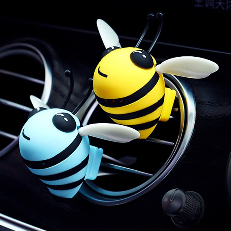 Car Air Freshener Creative Bee Vent Clip Air perfume Car Auto Aroma Diffuser Car Accessories Gifts Toys