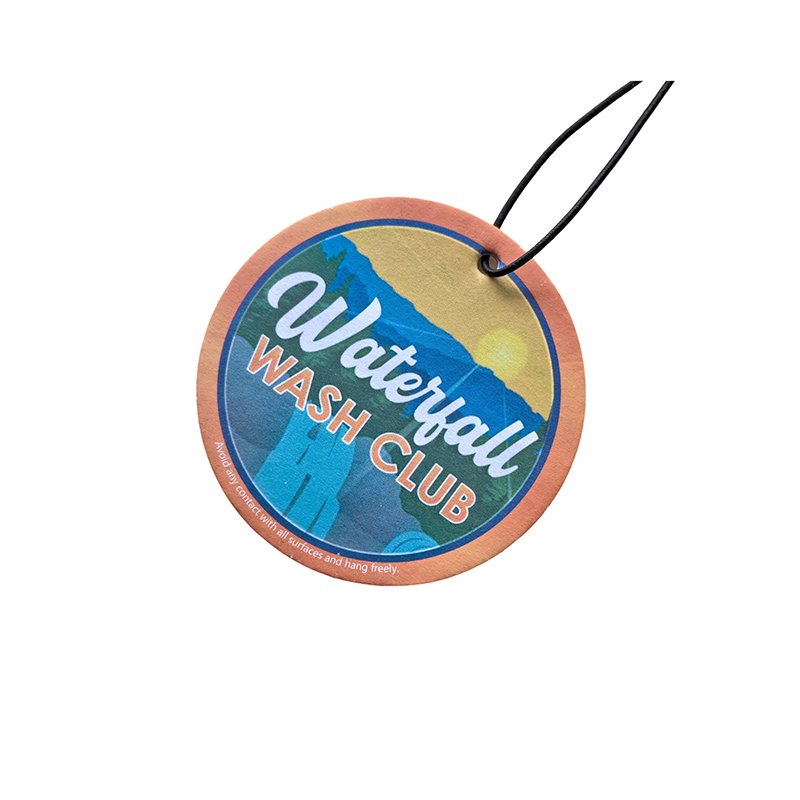 Popular OEM Cheap Custom Design Choose Fragrance Cartoon Logo Paper Car Air Freshener