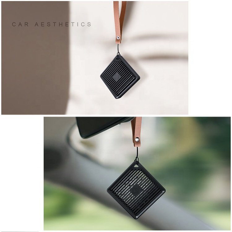 Best Selling Products Designer Fragrance Diamond-shaped Fruity Scented Beads Hanging Zumarone Car Used Air Freshener