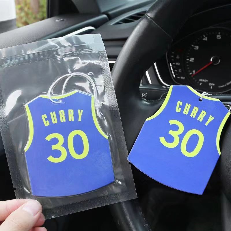 2023 Best price oem customised fancy Cartoon jersey aromatherapy car air freshener