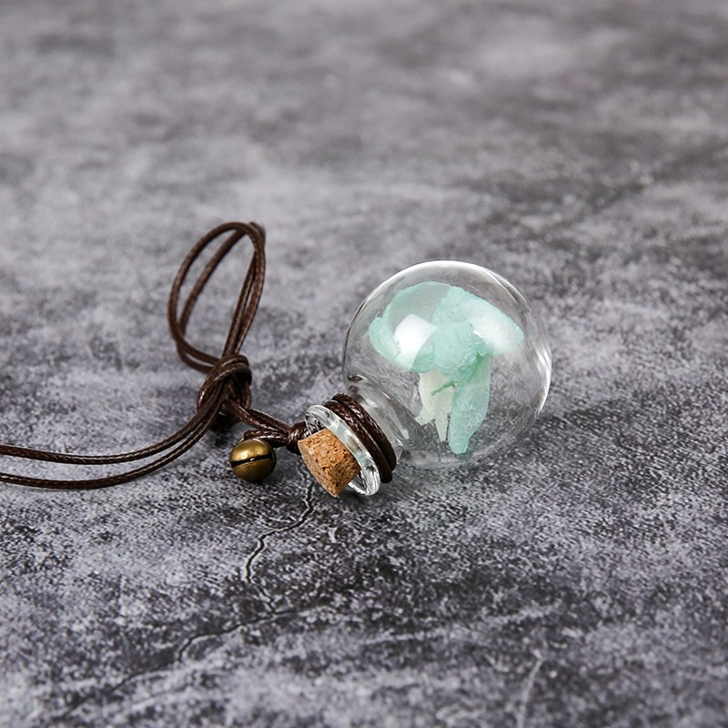 Reusable Empty Car Perfume Diffuse Hanging Glass Bottle Hanging Car Freshener