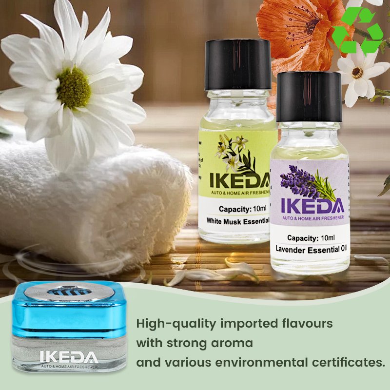 IKEDA Promotional Customization fragrance gel toilet cleaner gel air freshener container
