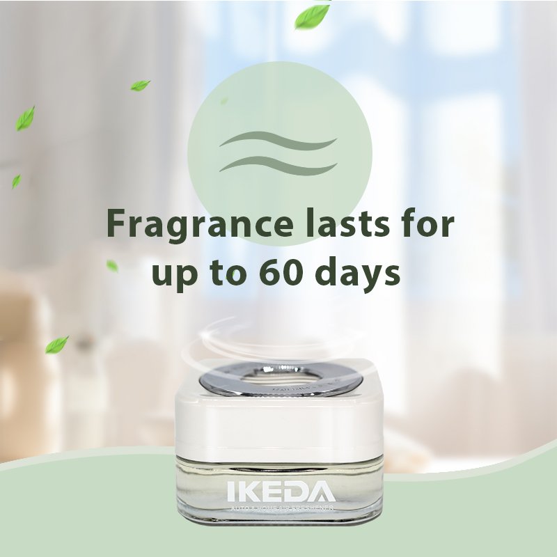 IKEDA Promotional Customization fragrance gel toilet cleaner gel air freshener container