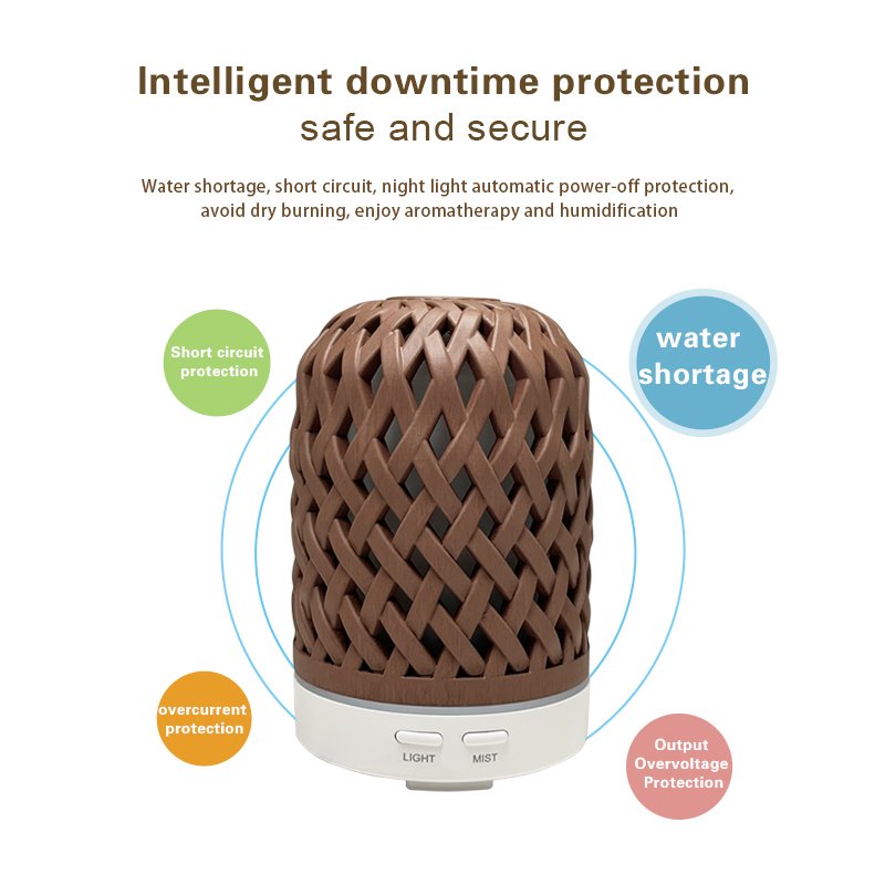 Electric Lamp Good Night Aroma diffuser humidifier Resin Household Air Purifier freshener scent electric perfume diffuser