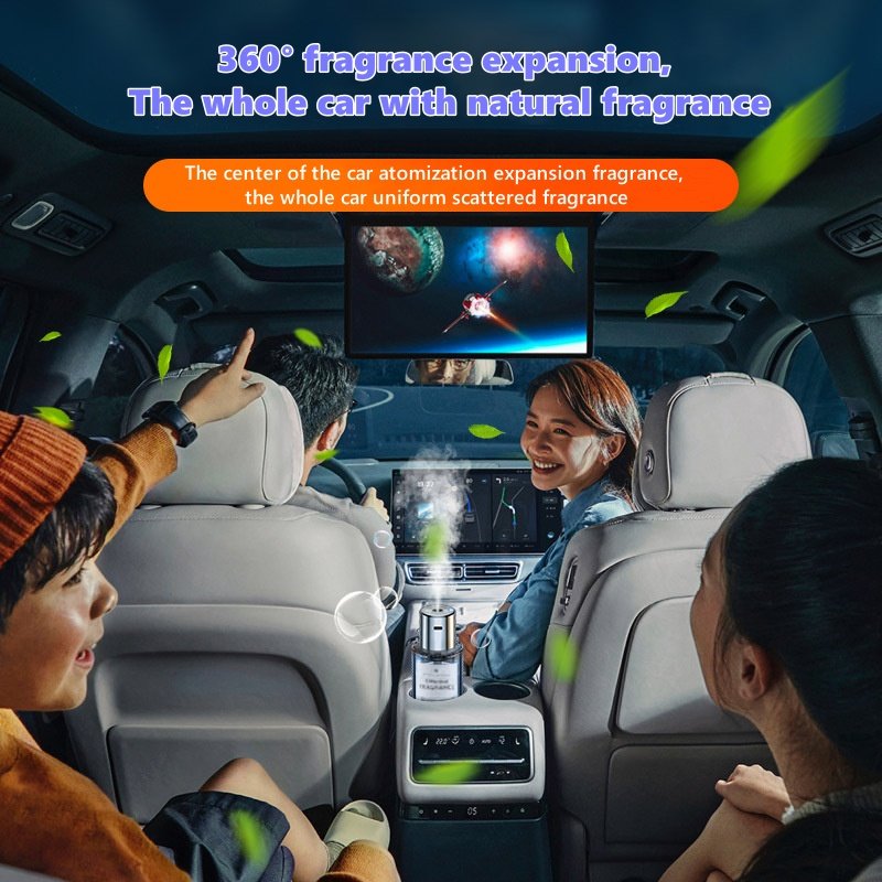 Portable Auto Perfume Liquid Glass Vehicle Deodorizer Smart Car Air Freshener Scent Diffuser Air Car Freshener