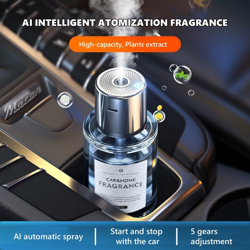 Portable Auto Perfume Liquid Glass Vehicle Deodorizer Smart Car Air Freshener Scent Diffuser Air Car Freshener