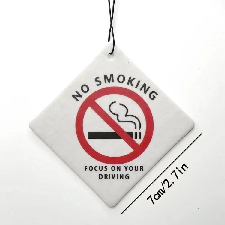 Car Fragrance Hanging Air Freshener Perfume Custom Logo Car Hanging Air Freshener Card Manufacture