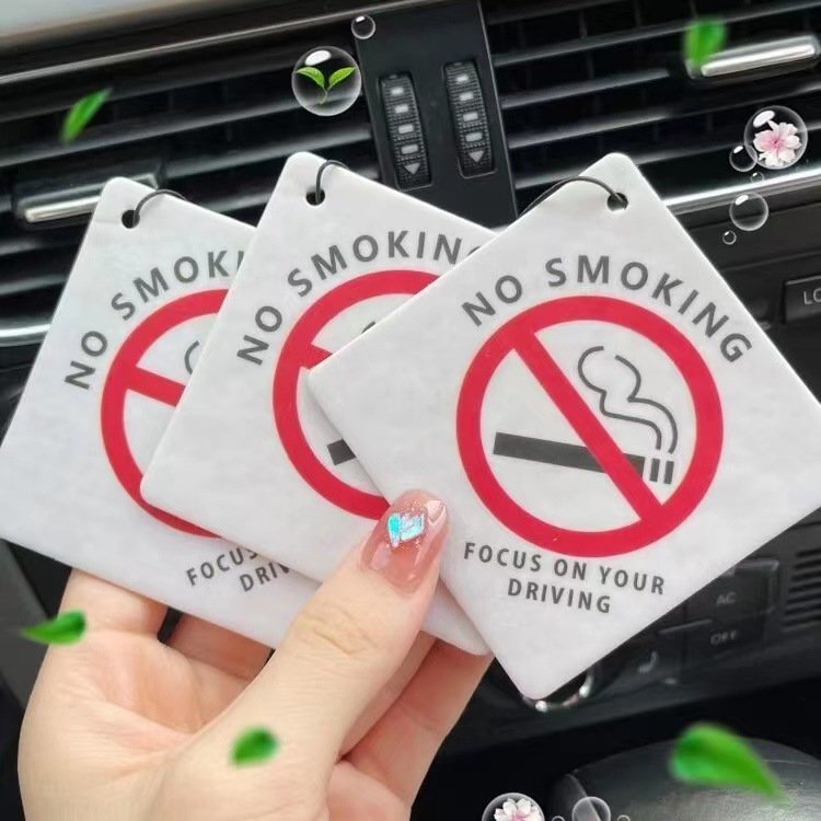 Car Fragrance Hanging Air Freshener Perfume Custom Logo Car Hanging Air Freshener Card Manufacture