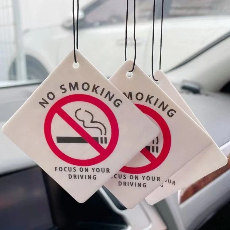 Car Fragrance Hanging Air Freshener Perfume Custom Logo Car Hanging Air Freshener Card Manufacture