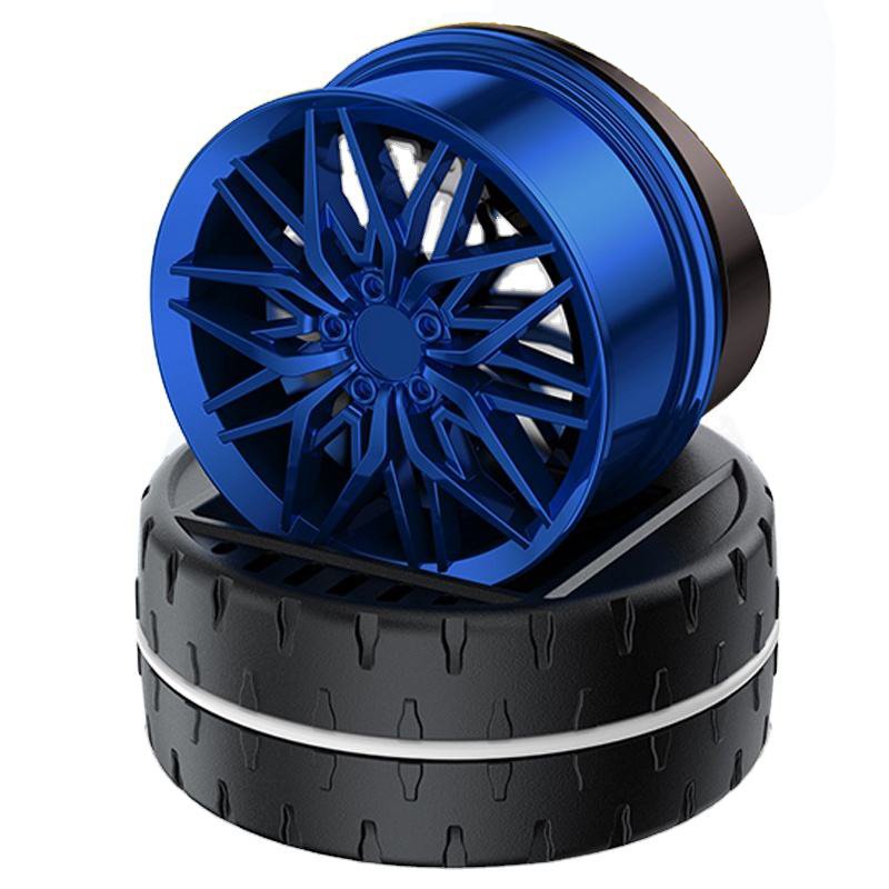 Car solar forged wheels model ornamentsair freshener logo used cars interior ornaments modern perfume bottle 2024