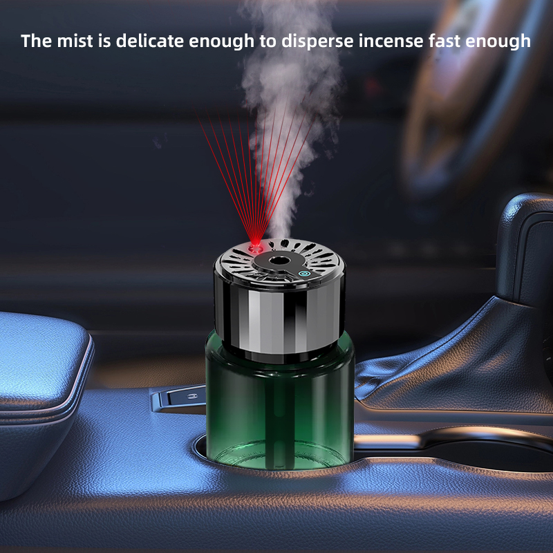 Large Capacity Long Lasting150ml Custom Car Freshener Liquid Car Luxury Perfume Smart Intelligent With Light