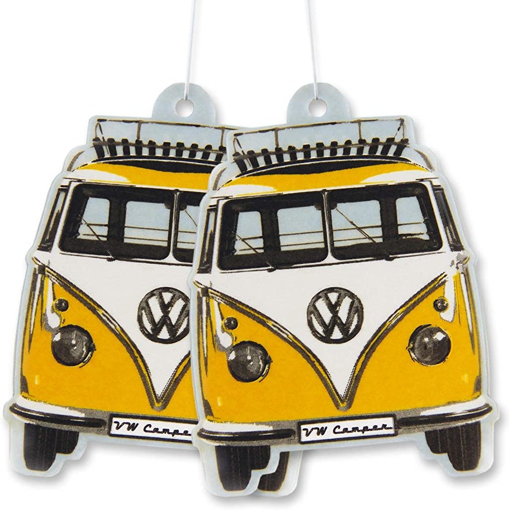 BRISA VW Collection - Volkswagen Scented Car Air Freshener Fragrance Deodorizer for Car/Auto or Home with Volkswagen Vanagon Bus