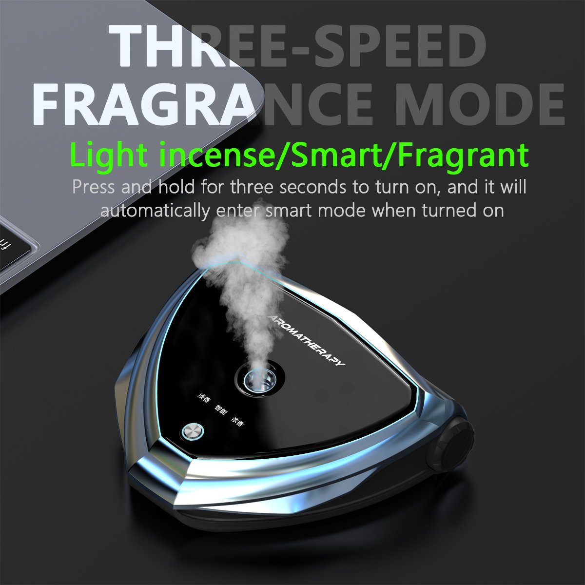 2 In 1 Air Freshener Fragrance Car Perfume Diffuser Machine With Number Plate
