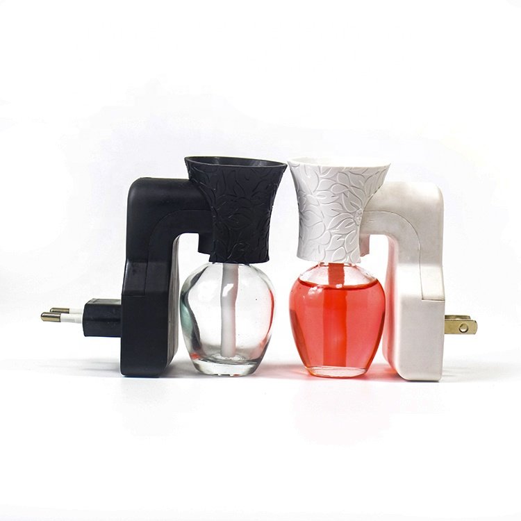 2024 Fashion Indoor perfume heating aromatherapy machine plugin warmer glass bottle freshener