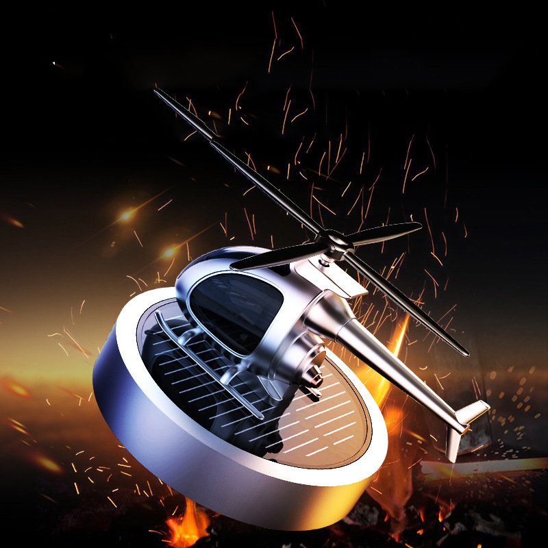 Car Air Freshener Ornaments Solar Energy Rotating Aromatherapy Diffuser Interior Perfume Supplies Decoration Accessories