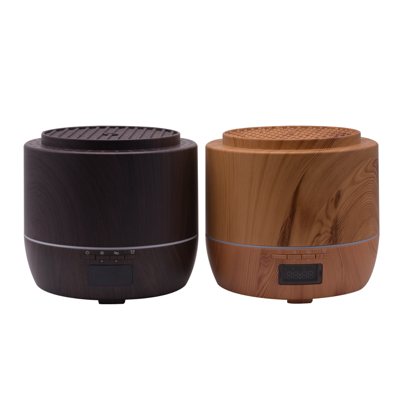 Wood air purifier wood diffuser car freshener aromatherapy diffuser mobile app control diffuser