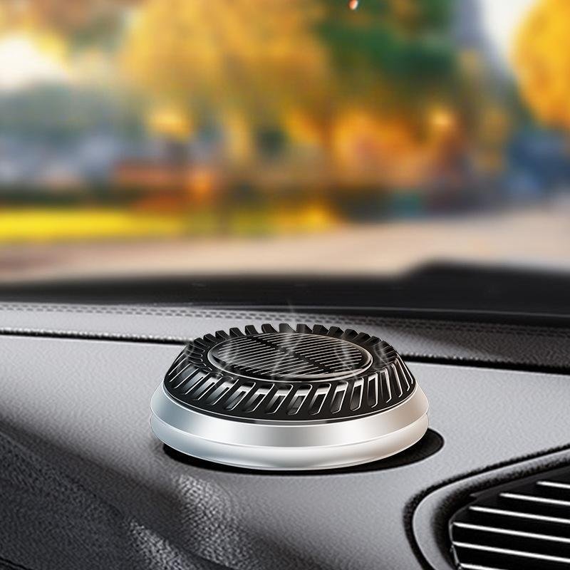 UFO design multi function Solar Car Aromatherapy fragrance diffuser air freshener