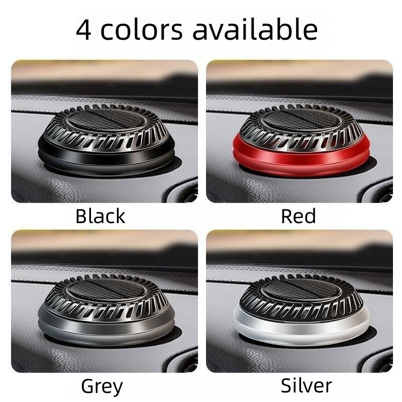 UFO design multi function Solar Car Aromatherapy fragrance diffuser air freshener