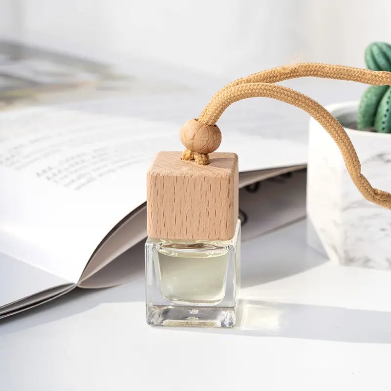 Simple Beauty Essential Oil Hanging Bottle Aroma Fragrance Diffuser Car Scent Freshener