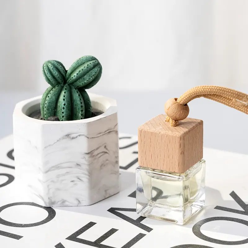 Simple Beauty Essential Oil Hanging Bottle Aroma Fragrance Diffuser Car Scent Freshener