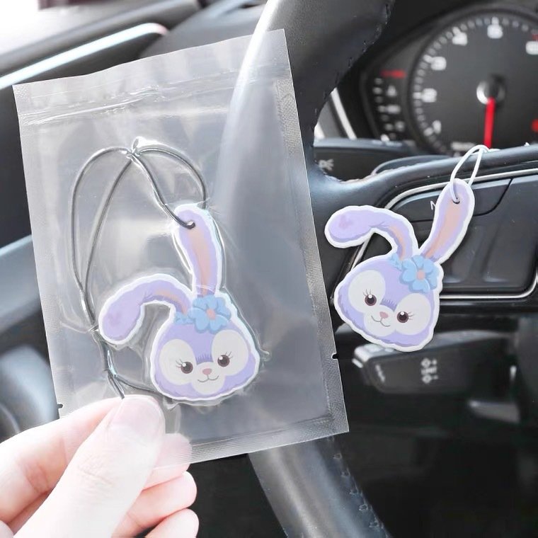 Unique Customizable Multiple Packaging Options aroma hanging car air freshener with back card