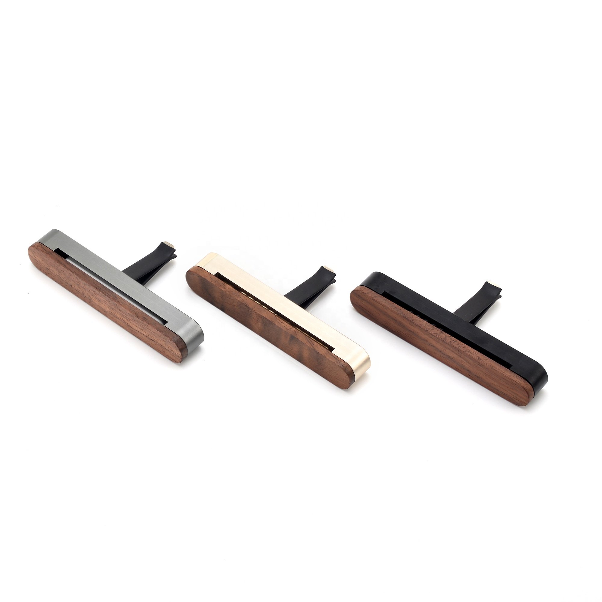 Wholesale Custom Bulk Car Vent Clips Air Freshener Scented Wooden Air Vent Clip-on Freshener