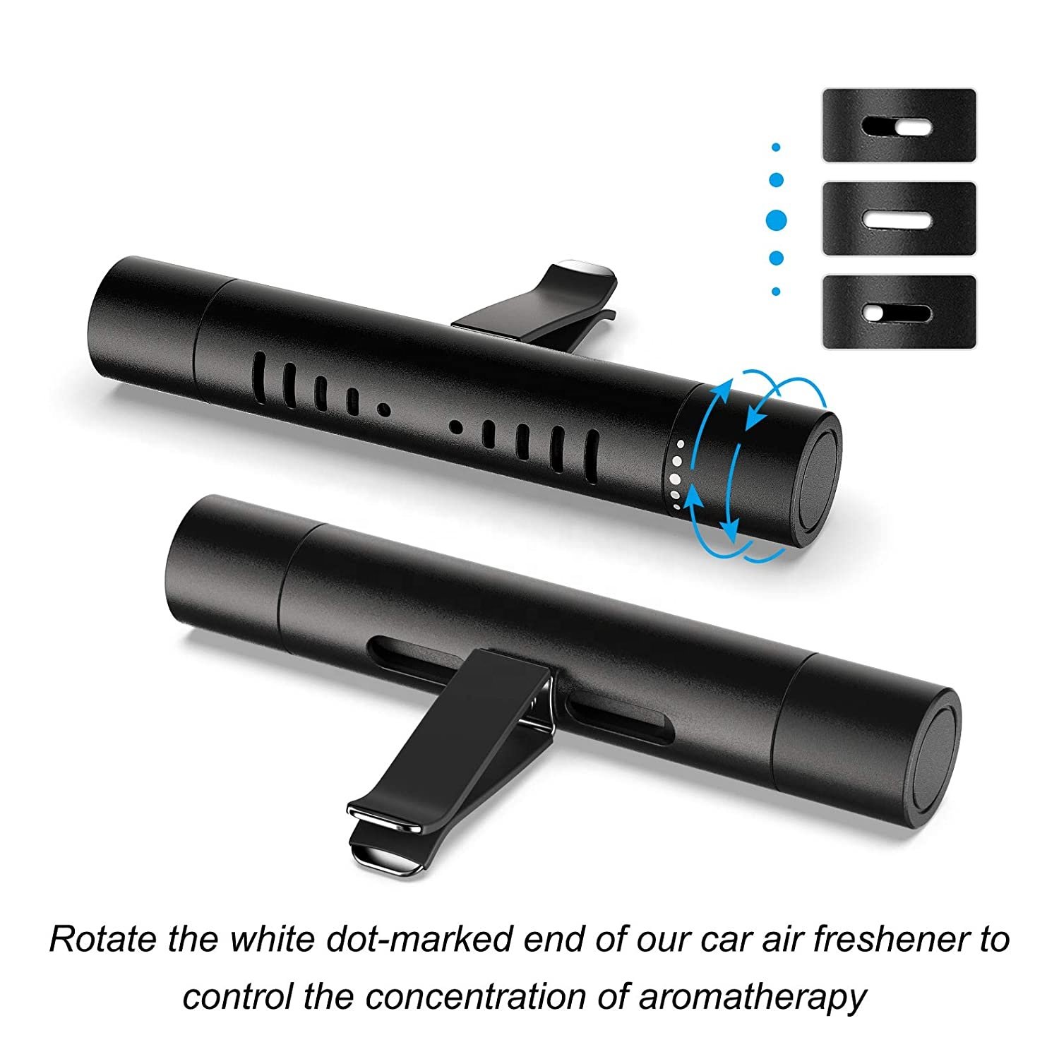 High quality long lasting scent customized car vent air freshener diffuser clip car perfume for auto or home