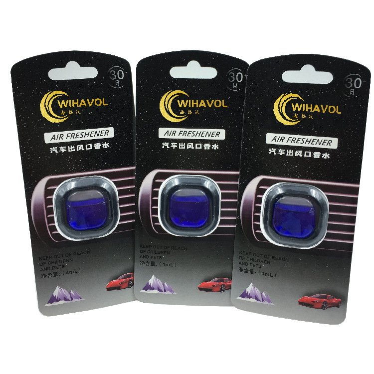 High quality Scent Initial oil Liquid Automotive Perfume diffuser vent clamp Automotive air freshener