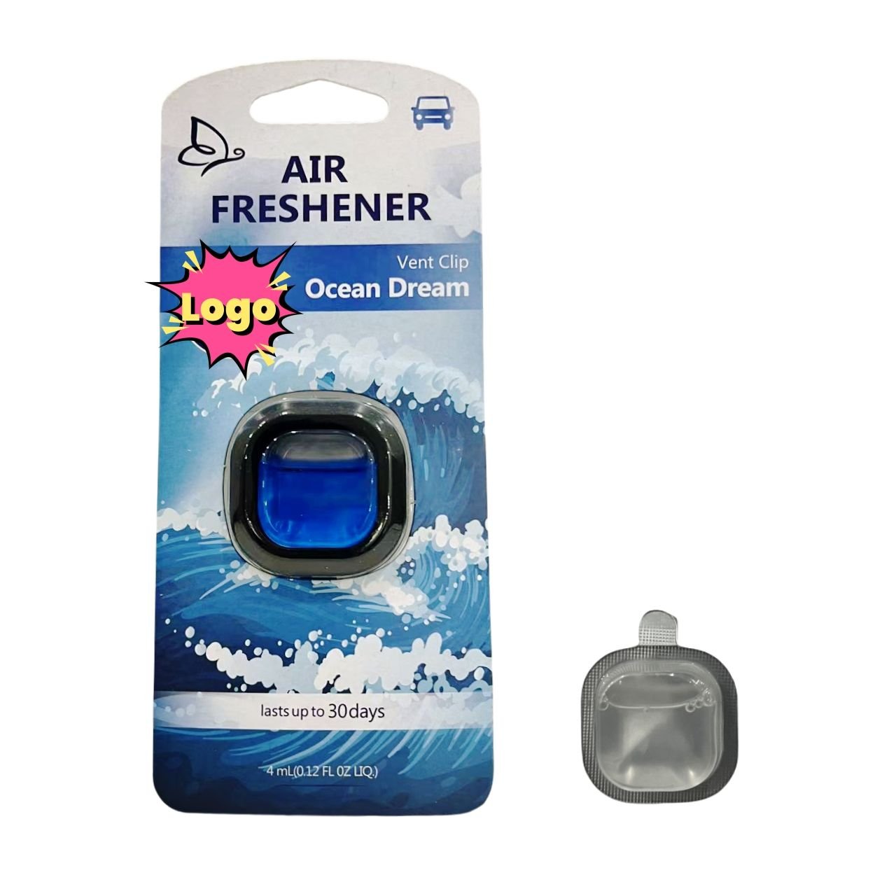 High quality Scent Initial oil Liquid Automotive Perfume diffuser vent clamp Automotive air freshener