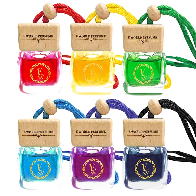 10ml Luxury Hanging Air Freshener Car Perfume Glass Bottle