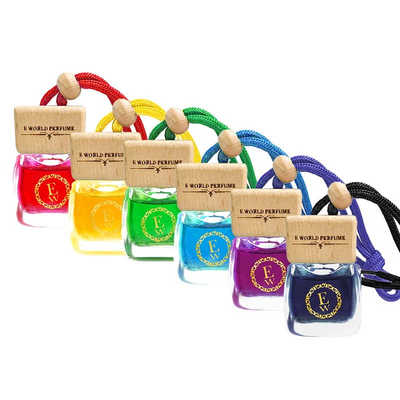 10ml Luxury Hanging Air Freshener Car Perfume Glass Bottle