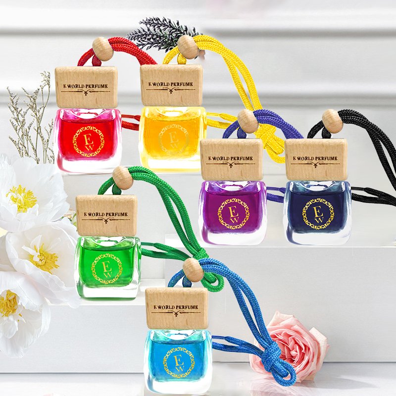 10ml Luxury Hanging Air Freshener Car Perfume Glass Bottle