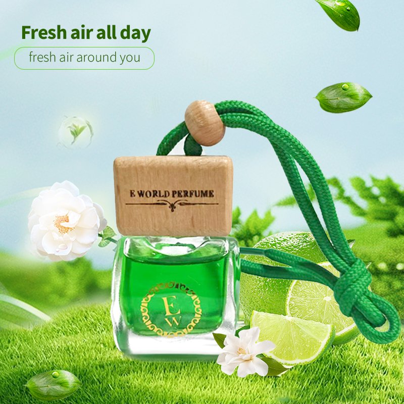 10ml Luxury Hanging Air Freshener Car Perfume Glass Bottle