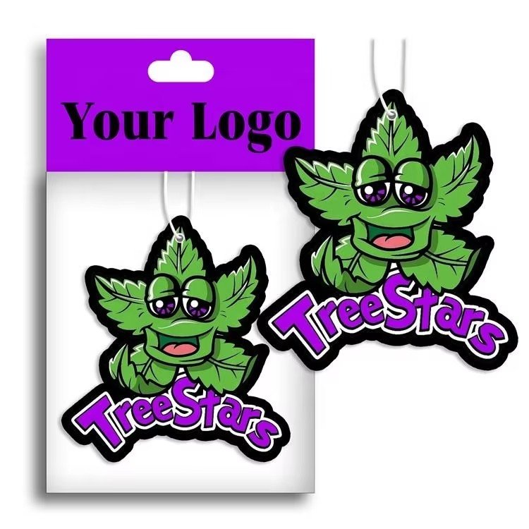 Air Freshener & Fragrance Pendant Advertising Paper Car Perfume for In-Car Use Gift with Aromatherapy Card
