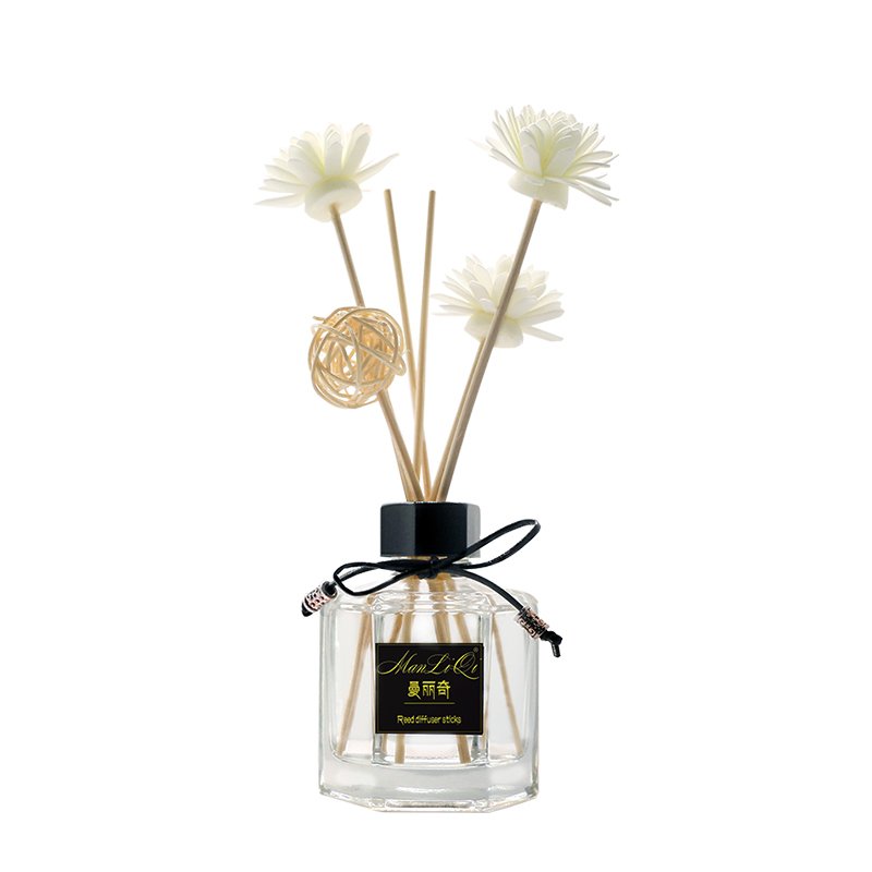 Wholesale Custom Glass Bottle Home Room Scent Fragrance Reed Diffuser Gift Set