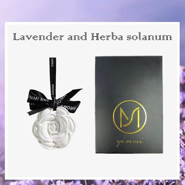 Flower Car Air Freshener Pendant Automotive Interior Perfume Essential Oil Diffuser Vent Clip Car Decorations