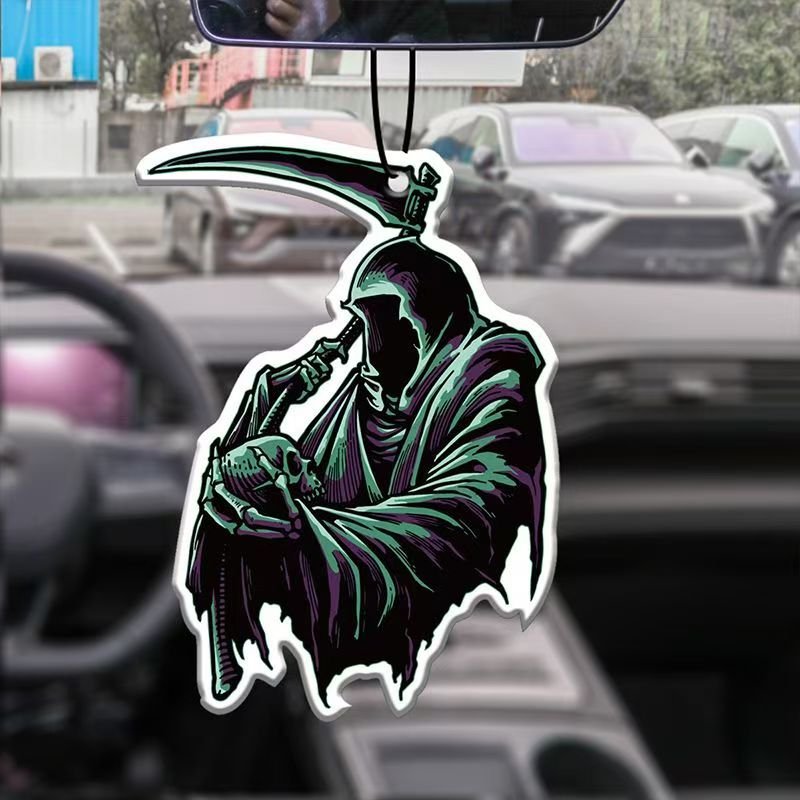 Hot custom Skeleton Hilton Hotel Air freshener Car Aromatherapy car perfume paper Car air freshener custom gift