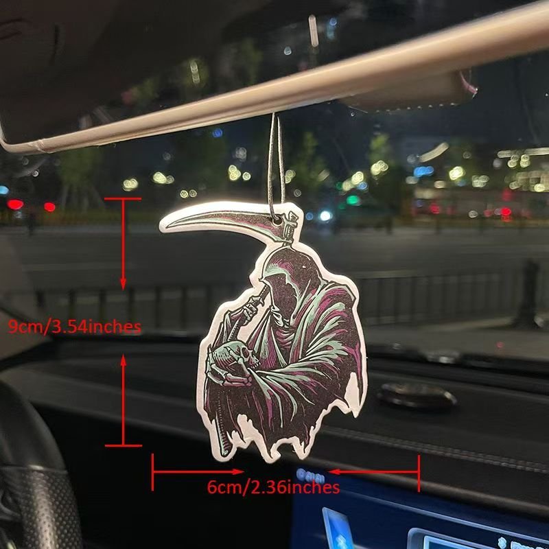 Hot custom Skeleton Hilton Hotel Air freshener Car Aromatherapy car perfume paper Car air freshener custom gift