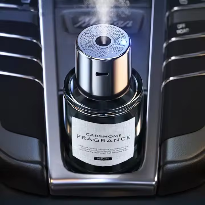 Jasmine Scent Smart Wireless Car Air Fresheners Luxury Portable On/Off Diffuser for Home Use Spray Style